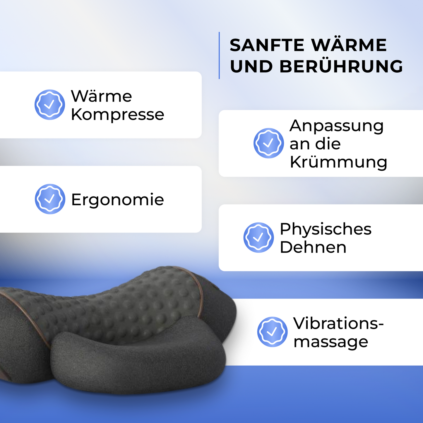 NeckTouch™ Sanfte Wärme und Massage