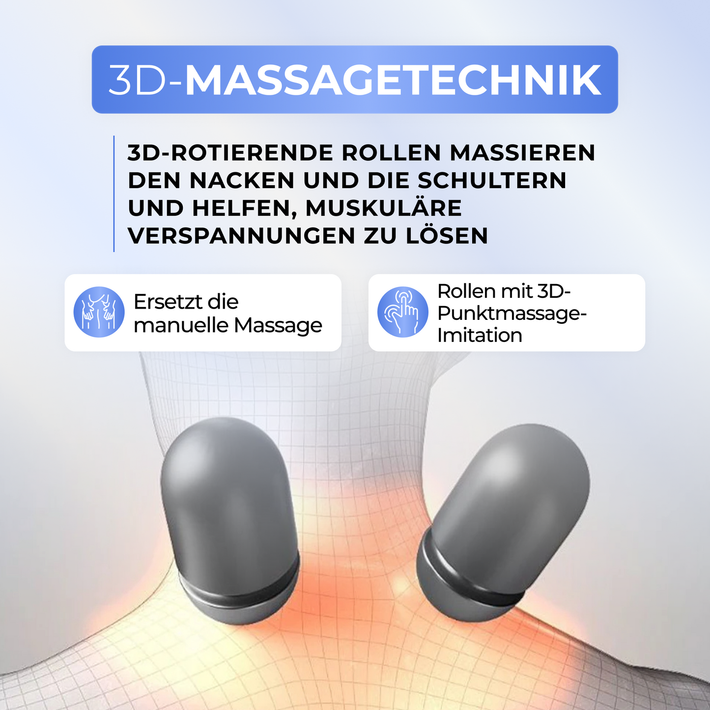 NeckTouch™ Sanfte Wärme und Massage