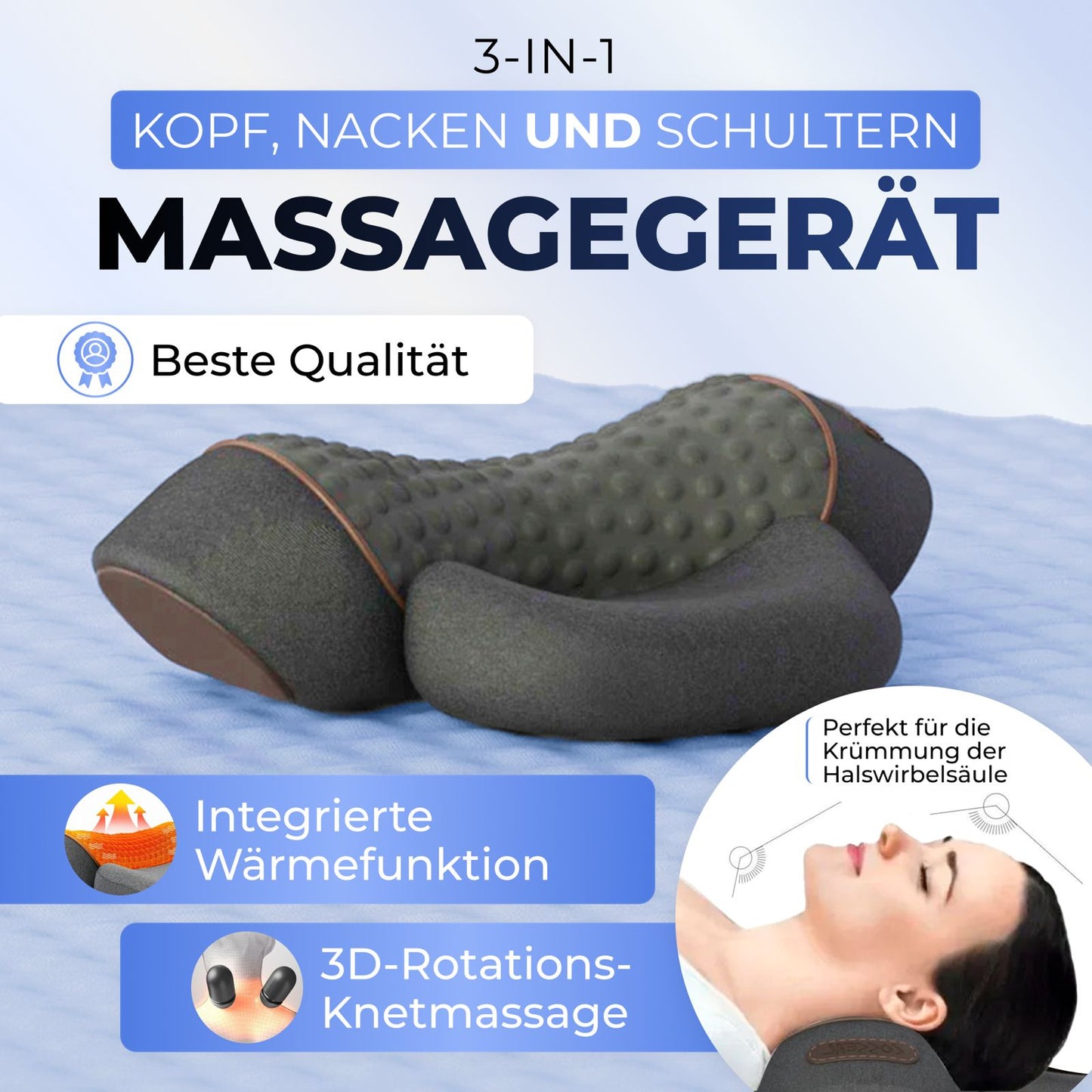 NeckTouch™ Sanfte Wärme und Massage
